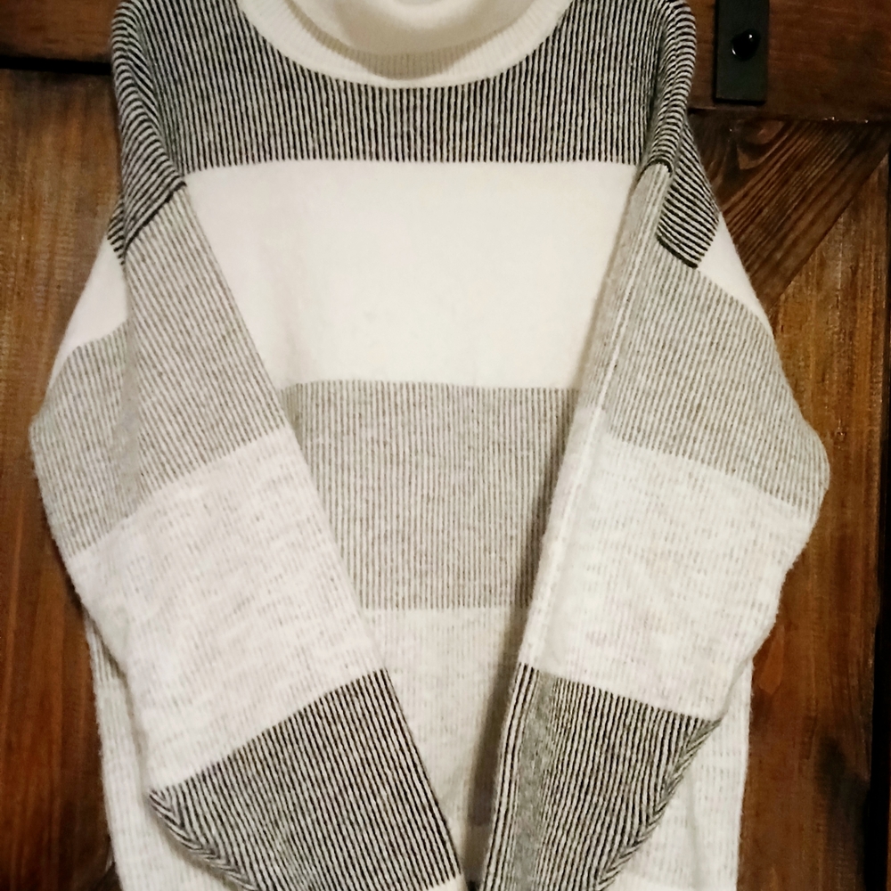 Striped Black and White Sweater